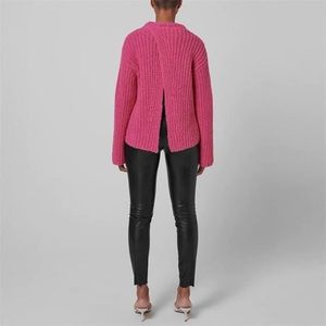 NWOT Malene Birger open back sweater